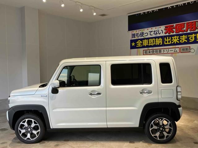 ハスラー ハイブリッドＸ　届出済未使用車　禁煙車　アルミホイール　クリアランスソナー　クルーズコントロール　レーンアシスト　衝突被害軽減システム　オートライト　スマートキー　アイドリングストップ　電動格納ミラー　シートヒーター（9枚目）