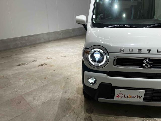 ハスラー ハイブリッドＸ　届出済未使用車　禁煙車　アルミホイール　クリアランスソナー　クルーズコントロール　レーンアシスト　衝突被害軽減システム　オートライト　スマートキー　アイドリングストップ　電動格納ミラー　シートヒーター（16枚目）