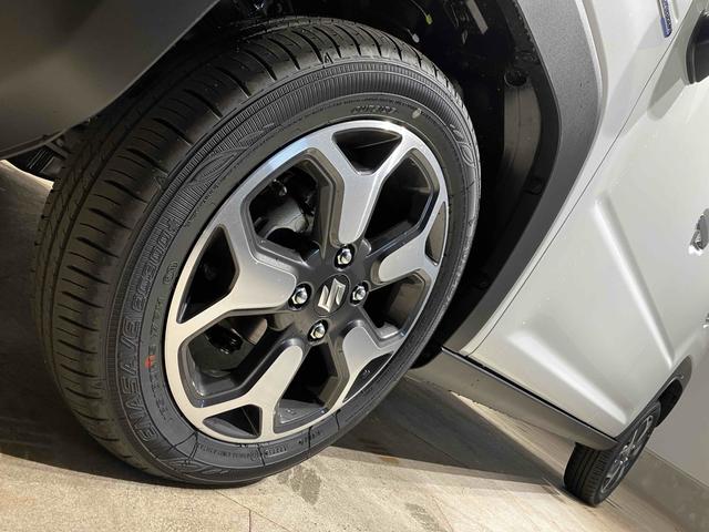 ハスラー ハイブリッドＸ　届出済未使用車　禁煙車　アルミホイール　クリアランスソナー　クルーズコントロール　レーンアシスト　衝突被害軽減システム　オートライト　スマートキー　アイドリングストップ　電動格納ミラー　シートヒーター（19枚目）