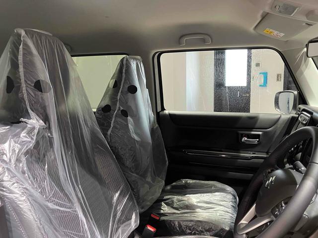 ハスラー ハイブリッドＸ　届出済未使用車　禁煙車　アルミホイール　クリアランスソナー　クルーズコントロール　レーンアシスト　衝突被害軽減システム　オートライト　スマートキー　アイドリングストップ　電動格納ミラー　シートヒーター（20枚目）