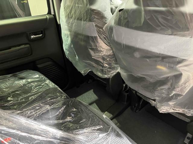 ハスラー ハイブリッドＸ　届出済未使用車　禁煙車　アルミホイール　クリアランスソナー　クルーズコントロール　レーンアシスト　衝突被害軽減システム　オートライト　スマートキー　アイドリングストップ　電動格納ミラー　シートヒーター（25枚目）