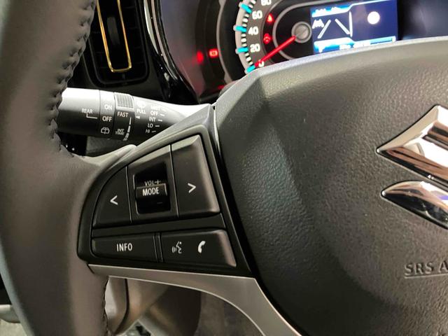 ハスラー ハイブリッドＸ　届出済未使用車　禁煙車　アルミホイール　クリアランスソナー　クルーズコントロール　レーンアシスト　衝突被害軽減システム　オートライト　スマートキー　アイドリングストップ　電動格納ミラー　シートヒーター（35枚目）