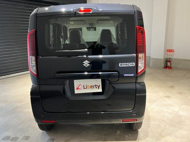 スペーシア ハイブリッドG 両側スライドドア クリアランスソナー レーンアシスト 衝突被害軽減システム オートライト LEDヘッドランプ スマートキー アイドリングストップ 電動格納ミラー ベンチシート CVT 盗難防止システム(10枚目)