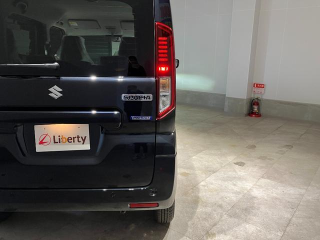 スペーシア ハイブリッドG 両側スライドドア クリアランスソナー レーンアシスト 衝突被害軽減システム オートライト LEDヘッドランプ スマートキー アイドリングストップ 電動格納ミラー ベンチシート CVT 盗難防止システム(13枚目)