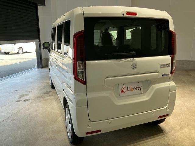 スペーシア ハイブリッドG 両側スライドドア クリアランスソナー 衝突被害軽減システム オートライト LEDヘッドランプ スマートキー アイドリングストップ 電動格納ミラー ベンチシート CVT 盗難防止システム ABS ESC(11枚目)