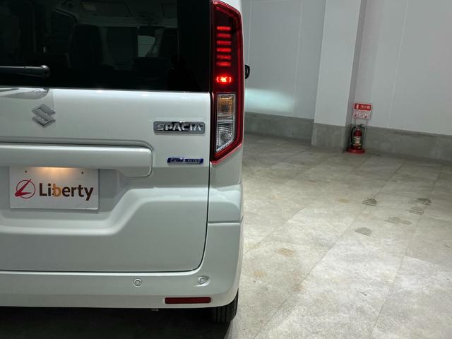 スペーシア ハイブリッドG 両側スライドドア クリアランスソナー 衝突被害軽減システム オートライト LEDヘッドランプ スマートキー アイドリングストップ 電動格納ミラー ベンチシート CVT 盗難防止システム ABS ESC(18枚目)