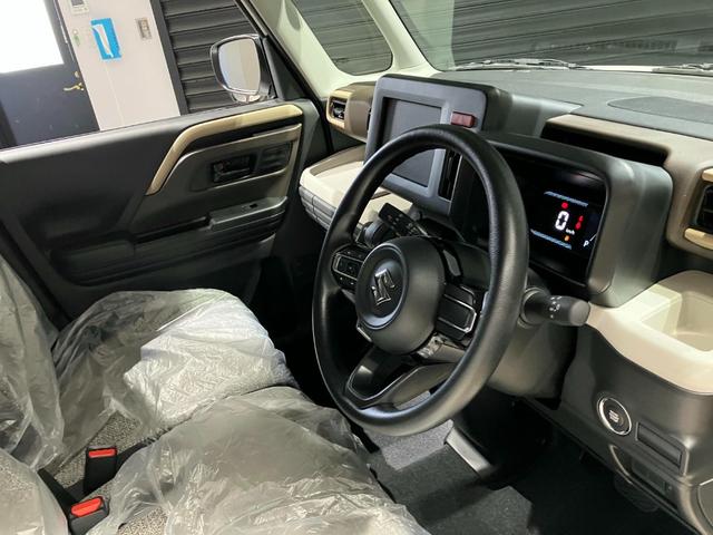 スペーシア ハイブリッドG 両側スライドドア クリアランスソナー 衝突被害軽減システム オートライト LEDヘッドランプ スマートキー アイドリングストップ 電動格納ミラー ベンチシート CVT 盗難防止システム ABS ESC(34枚目)