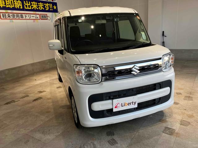 スペーシア ハイブリッドX ETC 両側電動スライドドア クリアランスソナー レーンアシスト 衝突被害軽減システム オートライト スマートキー アイドリングストップ 電動格納ミラー シートヒーター(17枚目)