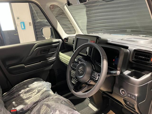 スペーシアギア ハイブリッドＸＺ　届出済未使用車　両側電動スライドドア　クリアランスソナー　オートクルーズコントロール　レーンアシスト　衝突被害軽減システム　オートライト　ＬＥＤヘッドランプ　ヘッドライトウォッシャー　スマートキー（21枚目）