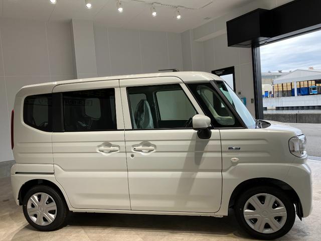 スペーシア ハイブリッドG 届出済未使用車 両側スライドドア クリアランスソナー 衝突被害軽減システム オートライト LEDヘッドランプ スマートキー アイドリングストップ 電動格納ミラー ベンチシート CVT 盗難防止システム(8枚目)