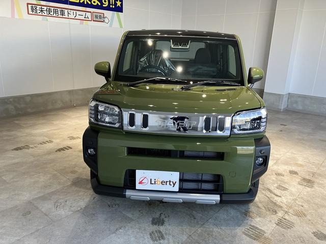 タフト G クロムベンチャー 届出済未使用車 ガラスルーフ クリアランスソナー オートクルーズコントロール 衝突被害軽減システム オートライト LEDヘッドランプ スマートキー アイドリングストップ 電動格納ミラー シートヒーター(6枚目)