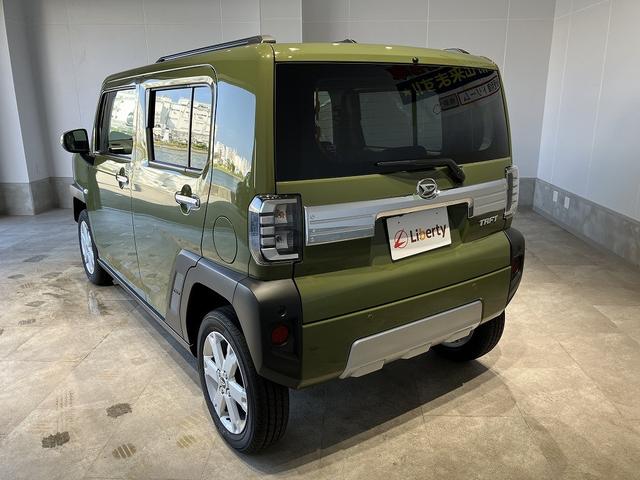 タフト G クロムベンチャー 届出済未使用車 ガラスルーフ クリアランスソナー オートクルーズコントロール 衝突被害軽減システム オートライト LEDヘッドランプ スマートキー アイドリングストップ 電動格納ミラー シートヒーター(10枚目)