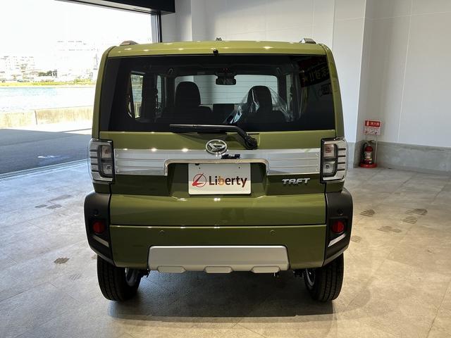 タフト G クロムベンチャー 届出済未使用車 ガラスルーフ クリアランスソナー オートクルーズコントロール 衝突被害軽減システム オートライト LEDヘッドランプ スマートキー アイドリングストップ 電動格納ミラー シートヒーター(11枚目)