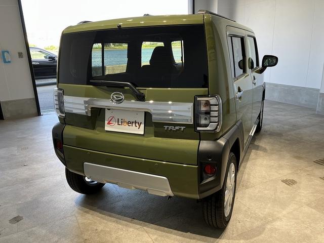 タフト G クロムベンチャー 届出済未使用車 ガラスルーフ クリアランスソナー オートクルーズコントロール 衝突被害軽減システム オートライト LEDヘッドランプ スマートキー アイドリングストップ 電動格納ミラー シートヒーター(12枚目)