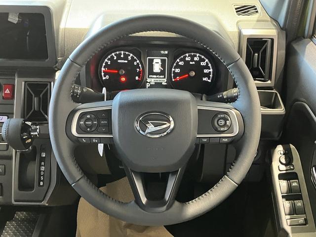 タフト G クロムベンチャー 届出済未使用車 ガラスルーフ クリアランスソナー オートクルーズコントロール 衝突被害軽減システム オートライト LEDヘッドランプ スマートキー アイドリングストップ 電動格納ミラー シートヒーター(30枚目)