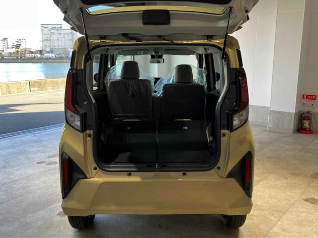 ムーヴ Ｘ　届出済未使用車　片側電動スライドドア　クリアランスソナー　衝突被害軽減システム　オートライト　スマートキー　アイドリングストップ　電動格納ミラー　ベンチシート　ＣＶＴ　ＥＳＣ（28枚目）