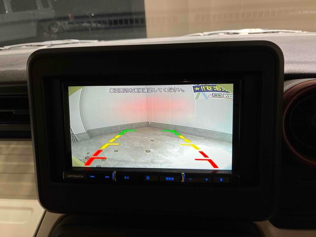 スペーシア ハイブリッドＧ　ＥＴＣ　バックカメラ　両側スライドドア　ナビ　ＴＶ　クリアランスソナー　レーンアシスト　衝突被害軽減システム　オートライト　スマートキー　アイドリングストップ　電動格納ミラー　ベンチシート　ＣＶＴ（7枚目）