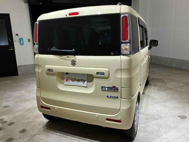 スペーシア ハイブリッドＧ　ＥＴＣ　バックカメラ　両側スライドドア　ナビ　ＴＶ　クリアランスソナー　レーンアシスト　衝突被害軽減システム　オートライト　スマートキー　アイドリングストップ　電動格納ミラー　ベンチシート　ＣＶＴ（18枚目）