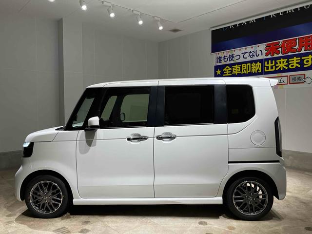 Ｎ－ＢＯＸカスタム ターボ　バックカメラ　両側電動スライドドア　クリアランスソナー　オートクルーズコントロール　レーンアシスト　オートライト　スマートキー　電動格納ミラー　シートヒーター　ＣＶＴ　ＥＳＣ　チップアップシート（22枚目）
