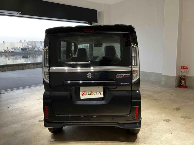 スペーシアカスタム ハイブリッドＸＳ　両側電動スライドドア　クルーズコントロール　純正アルミホイール　後席オットマン　ＬＥＤヘッドライト　レーンアシスト　オートライト　スマートキー　アイドリングストップ　シートヒーター　電子パーキング（12枚目）