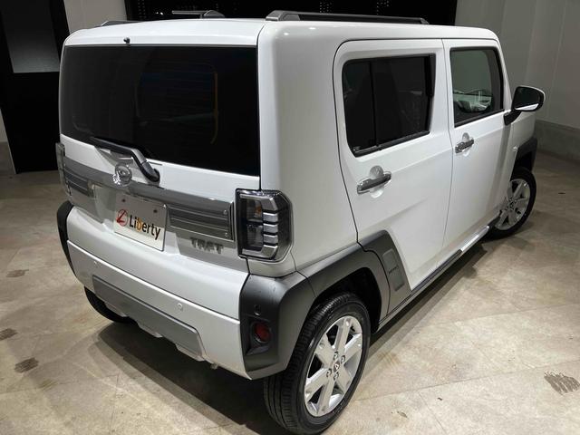 タフト Ｇ　クロムベンチャー　バックカメラ　クリアランスソナー　オートクルーズコントロール　衝突被害軽減システム　オートライト　スマートキー　アイドリングストップ　シートヒーター　サンルーフ　ＣＶＴ　ＥＳＣ　アルミホイール（18枚目）