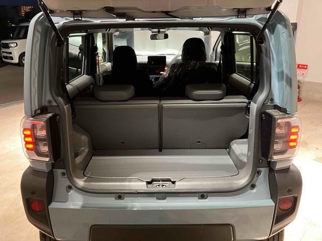 タフト Ｇ　バックカメラ　クリアランスソナー　衝突被害軽減システム　スマートキー　アイドリングストップ　シートヒーター　サンルーフ　ＣＶＴ　ＥＳＣ　ＵＳＢ　アルミホイール　エアコン　パワーウィンドウ（18枚目）