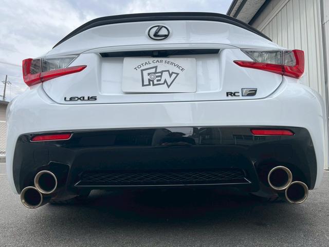 ＲＣ Ｆ ベースグレード　ベースグレード（４名）ＳＲ　ＴＶＤ　車高調　ＶＯＳＳＥＮ２０インチＺＥＥＳマフラー（14枚目）