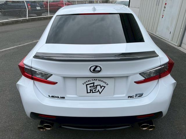 ＲＣ Ｆ ベースグレード　ベースグレード（４名）ＳＲ　ＴＶＤ　車高調　ＶＯＳＳＥＮ２０インチＺＥＥＳマフラー（18枚目）