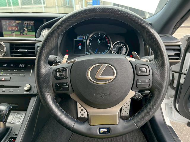 ＲＣ Ｆ ベースグレード　ベースグレード（４名）ＳＲ　ＴＶＤ　車高調　ＶＯＳＳＥＮ２０インチＺＥＥＳマフラー（27枚目）