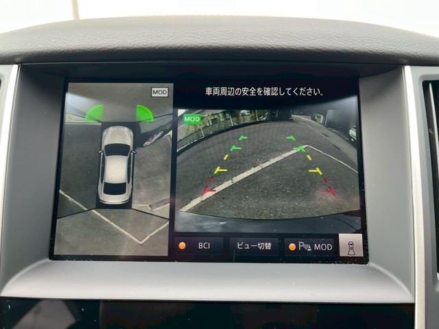 スカイライン ＧＴ　ドライブレコーダー　クリアランスソナー　オートクルーズコントロール　衝突被害軽減システム　全周囲カメラ　ナビ　ＴＶ　アルミホイール　オートライト　ＬＥＤヘッドランプ　ＡＴ　スマートキー　電動格納ミラー（10枚目）