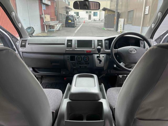 ハイエースバン ロングスーパーＧＬ　オリジナルカラー／ホワイトレタータイヤ／ディーゼル／ＥＴＣ車載器／キーレス／両側スライドドア（17枚目）