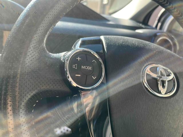 アクア Ｇ　Ｇ’ｓ　スマートキー／ＥＴＣ車載器／Ｂｌｕｅｔｏｏｔｈオーディオ／ステリングスイッチ／バックカメラ／１７インチアルミホイール／ハーフレザーシート／フロマットＧＳ’（23枚目）