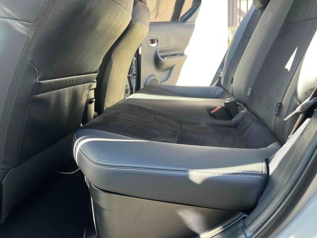 アクア Ｇ　Ｇ’ｓ　スマートキー／ＥＴＣ車載器／Ｂｌｕｅｔｏｏｔｈオーディオ／ステリングスイッチ／バックカメラ／１７インチアルミホイール／ハーフレザーシート／フロマットＧＳ’（43枚目）