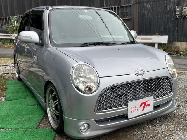 ミラジーノ ミニライト　フルエアロ　ローダウン　１６インチＡＷ　外品マフラー　ＨＩＤ　電格ミラー　バックカメラ　ルーフ色落ち無（2枚目）