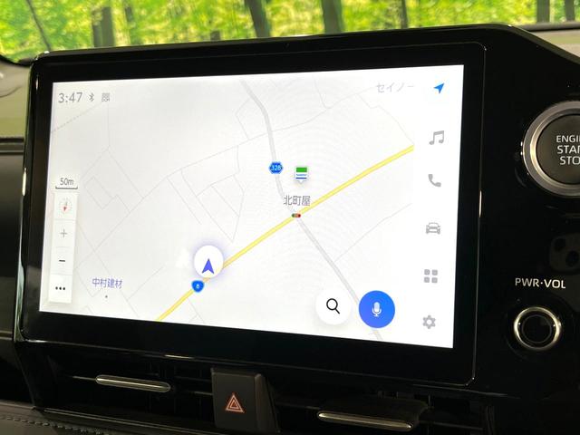 ヴォクシー Ｓ－Ｚ　１０．５型ナビ付デイスプレイ　快適利便ＰＫＧ　セーフティセンス　両側電動スライドドア　レーダクルーズ　ＣＤ／ＤＶＤキット　ＬＥＤヘッドライト　ＥＴＣ　ドラレコ　純正１７アルミ　ハーフレザーシート（3枚目）