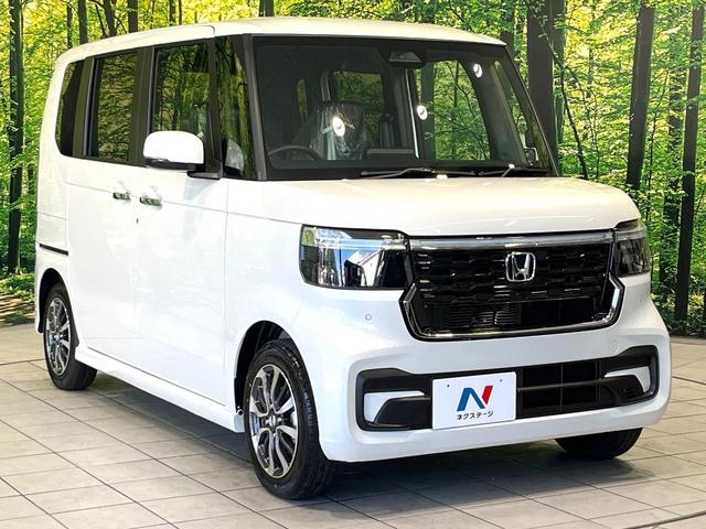 Ｎ－ＢＯＸカスタム ベースグレード　届出済未使用車　両側電動スライドドア　ホンダセンシング　アダプティブクルーズ　前席シートヒーター　コーナーセンサー　オートブレーキホールド　ＬＥＤヘッド　オートハイビーム　純正１４アルミ（16枚目）