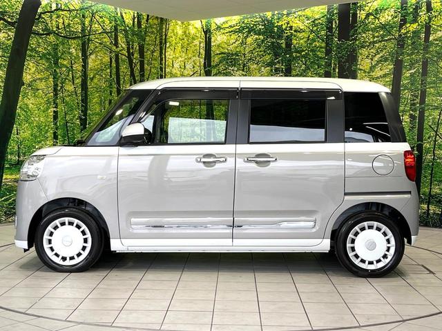 ムーヴキャンバス ストライプスＧ　届出済未使用車　２トーン　純正９型ディスプレイオーディオ　バックカメラ　両側電動スライドドア　前席シートヒーター　ホッとカップホルダー　禁煙　ＬＥＤヘッド　コーナーセンサー　ステアリングスイッチ（46枚目）