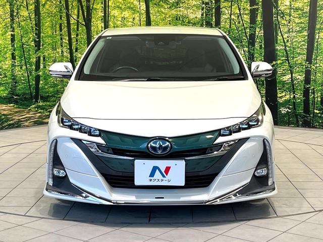プリウスＰＨＶ Ａプレミアム　モデリスタエアロ　純正１１．６型ナビ　バックカメラ　前席シートヒーター　駐車支援システム　合皮シート　革巻ステアリング　ＬＥＤヘッドライト　モデリスタ１５インチＡＷ　デジタルインナーミラー（14枚目）