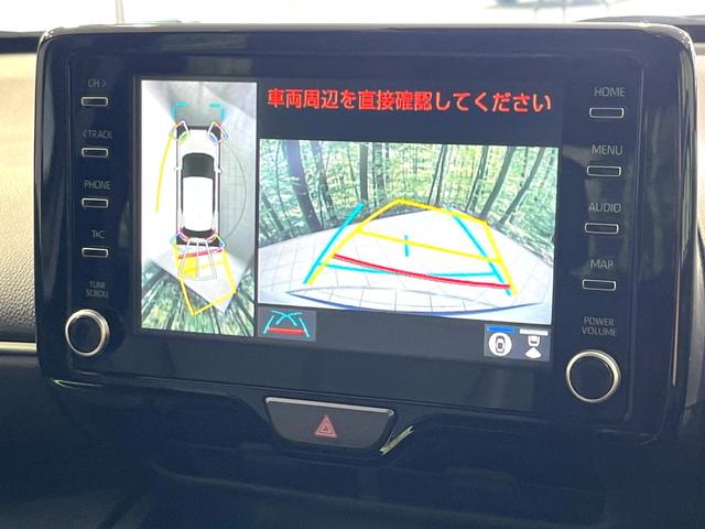 ヤリスクロス ハイブリッドＺ　純正８型ディスプレイオーディオ　全周囲カメラ　前席シートヒーター　パワーシート　ドラレコ　ハーフレザーシート　禁煙　ＬＥＤヘッドライト　革巻ステアリング　ＵＳＢソケット　オートブレーキホールド（4枚目）