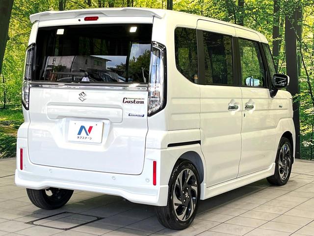 スペーシアカスタム ハイブリッドＸＳ　届出済未使用車　両側電動スライドドア　前席シートヒーター　ステアリングヒーター　ヘッドアップディスプレイ　革巻ステアリング　禁煙　ＬＥＤヘッドライト　１５インチＡＷ　オートブレーキホールド　ＵＳＢ（17枚目）