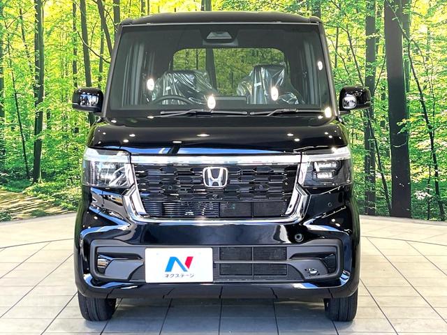 Ｎ－ＢＯＸカスタム ベースグレード　届出済未使用車　フルエアロ　両側電動ドア　衝突被害軽減システム　レーダークルーズ　コーナーセンサー　スマートキー　ＬＥＤヘッド　オートハイビーム　車線逸脱警報　オートライト　オートエアコン（14枚目）