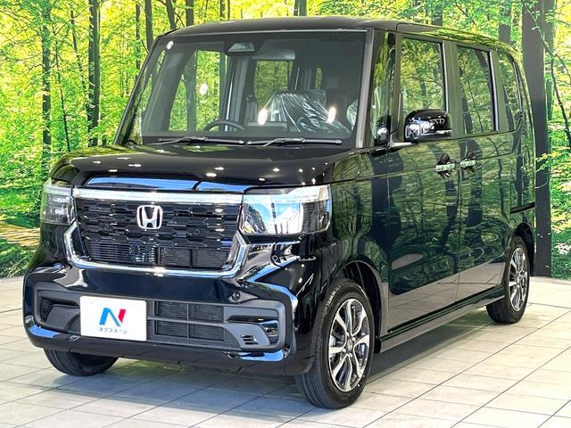 Ｎ－ＢＯＸカスタム ベースグレード　届出済未使用車　フルエアロ　両側電動ドア　衝突被害軽減システム　レーダークルーズ　コーナーセンサー　スマートキー　ＬＥＤヘッド　オートハイビーム　車線逸脱警報　オートライト　オートエアコン（45枚目）