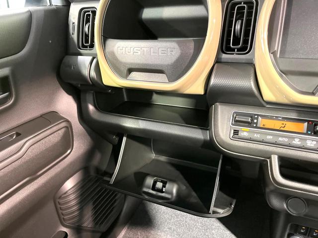 ハスラー ハイブリッドG 届出済未使用車 セーフティサポート レーダークルーズコントロール コーナーセンサー 禁煙 LEDヘッドライト オートエアコン シートバックポケット スマートキー ステアリングスイッチ(29枚目)