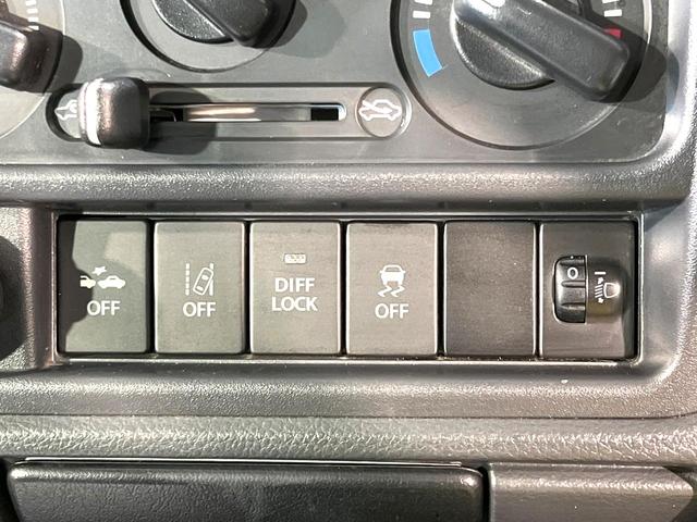 キャリイトラック KCエアコン・パワステ農繁仕様 4WD セーフティサポート エアコン パワステ デフロック プロテクター付3方開荷台 リアゲートチェーン バックブザー スピーカー一体型AM/FMラジオ 手動ウインドウ(6枚目)