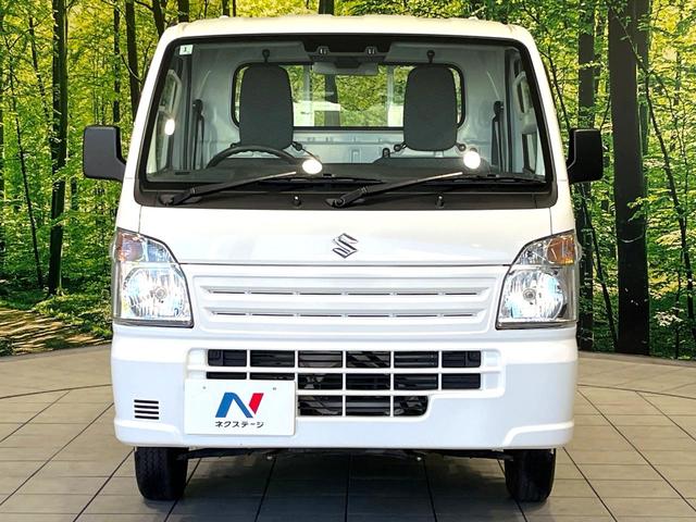 キャリイトラック KCエアコン・パワステ農繁仕様 4WD セーフティサポート エアコン パワステ デフロック プロテクター付3方開荷台 リアゲートチェーン バックブザー スピーカー一体型AM/FMラジオ 手動ウインドウ(34枚目)