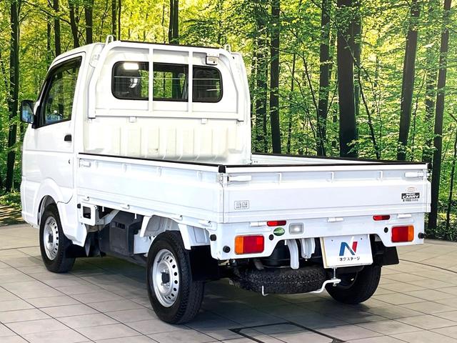 キャリイトラック KCエアコン・パワステ農繁仕様 4WD セーフティサポート エアコン パワステ デフロック プロテクター付3方開荷台 リアゲートチェーン バックブザー スピーカー一体型AM/FMラジオ 手動ウインドウ(37枚目)