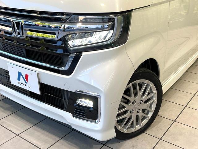 N-BOXカスタム Lターボ 純正8型ナビ バックカメラ 両側電動スライドドア 前席シートヒーター ドラレコ ハーフレザーシート 禁煙 革巻ステアリング クリアランスソナー ロールサンシェード ドラレコ2ch パドルシフト(12枚目)