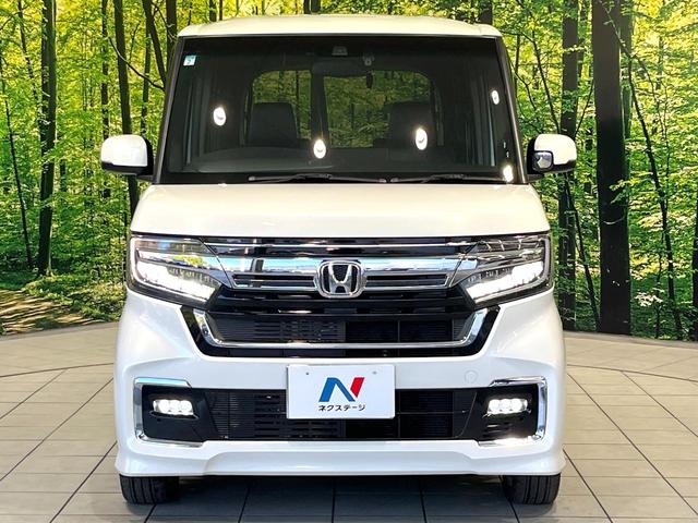 N-BOXカスタム Lターボ 純正8型ナビ バックカメラ 両側電動スライドドア 前席シートヒーター ドラレコ ハーフレザーシート 禁煙 革巻ステアリング クリアランスソナー ロールサンシェード ドラレコ2ch パドルシフト(14枚目)