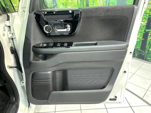 N-BOXカスタム Lターボ 純正8型ナビ バックカメラ 両側電動スライドドア 前席シートヒーター ドラレコ ハーフレザーシート 禁煙 革巻ステアリング クリアランスソナー ロールサンシェード ドラレコ2ch パドルシフト(43枚目)