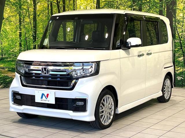 N-BOXカスタム Lターボ 純正8型ナビ バックカメラ 両側電動スライドドア 前席シートヒーター ドラレコ ハーフレザーシート 禁煙 革巻ステアリング クリアランスソナー ロールサンシェード ドラレコ2ch パドルシフト(55枚目)